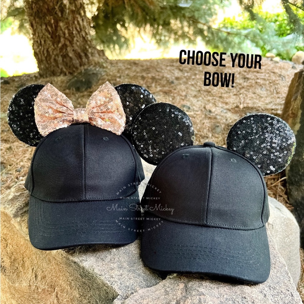 New Disney Mini Mouse ears in Rose Gold.